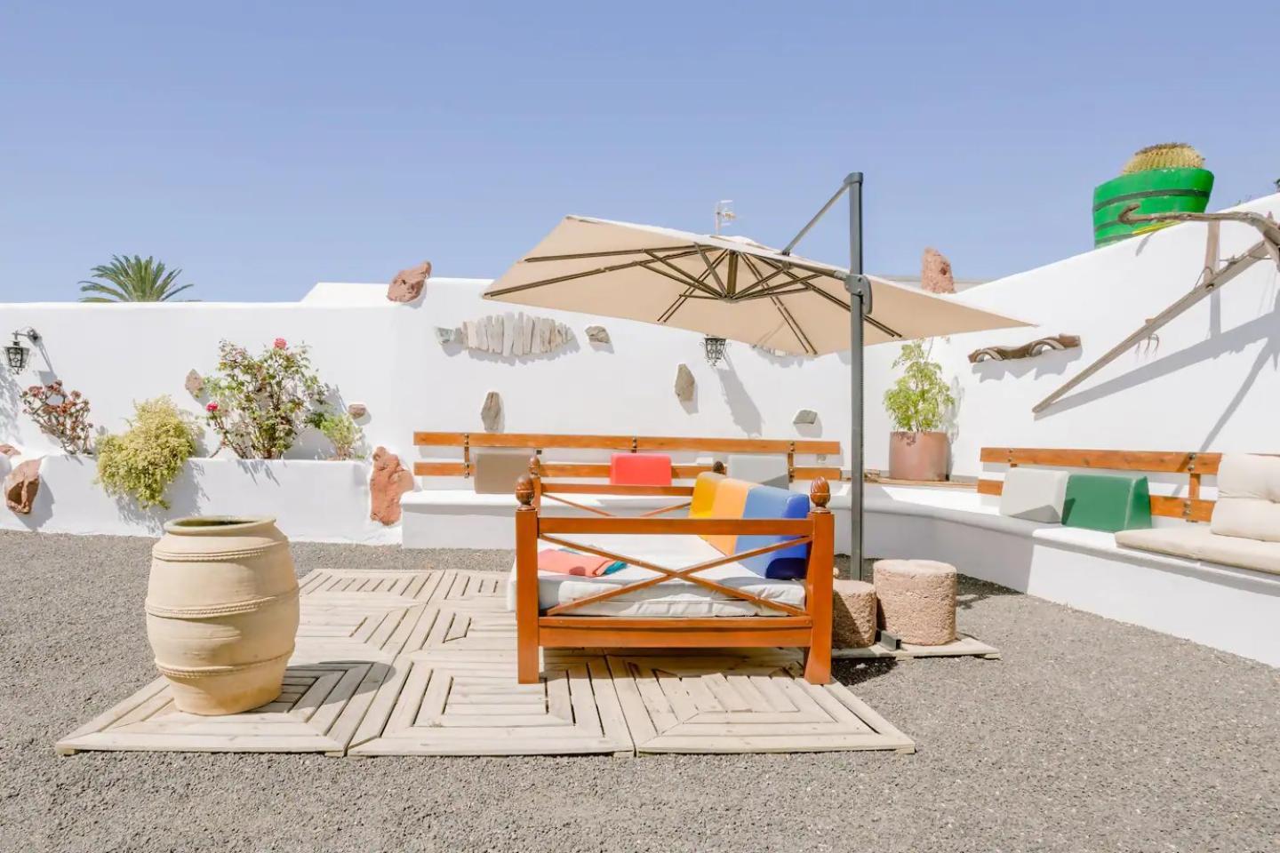 Гостьовий будинок Casa Emblematica Garaday Lanzarote Тінахо Екстер'єр фото